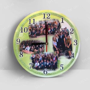 Годинник класному керівнику з фото випускників