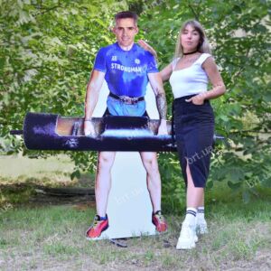 Фотосесія з фігурою штангіста